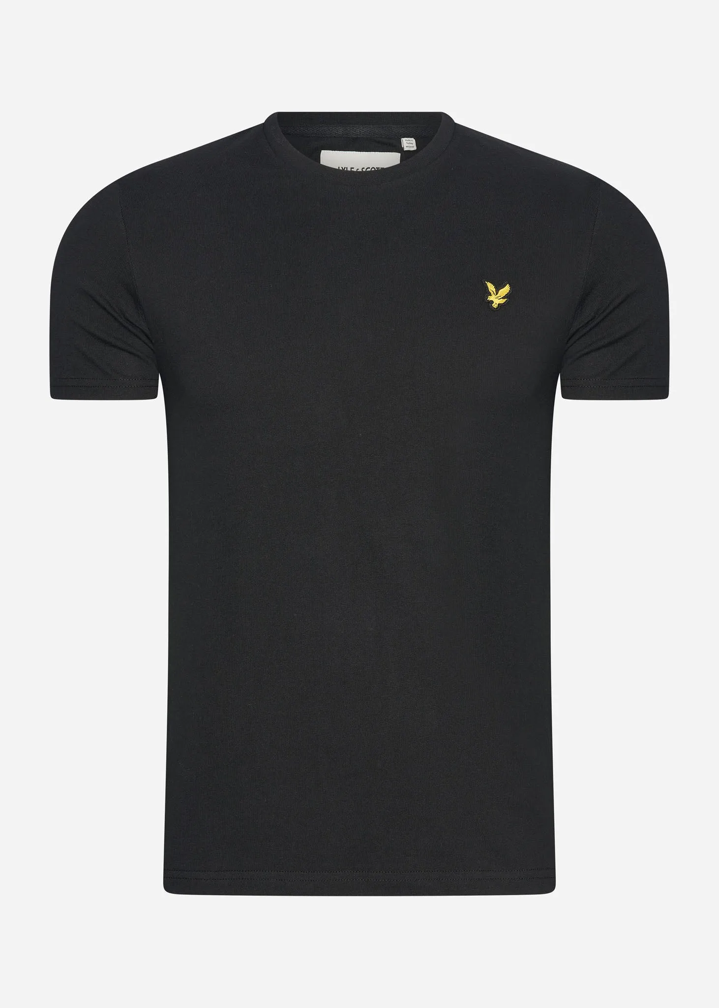 2 Pack plain t-shirt - jet black - white