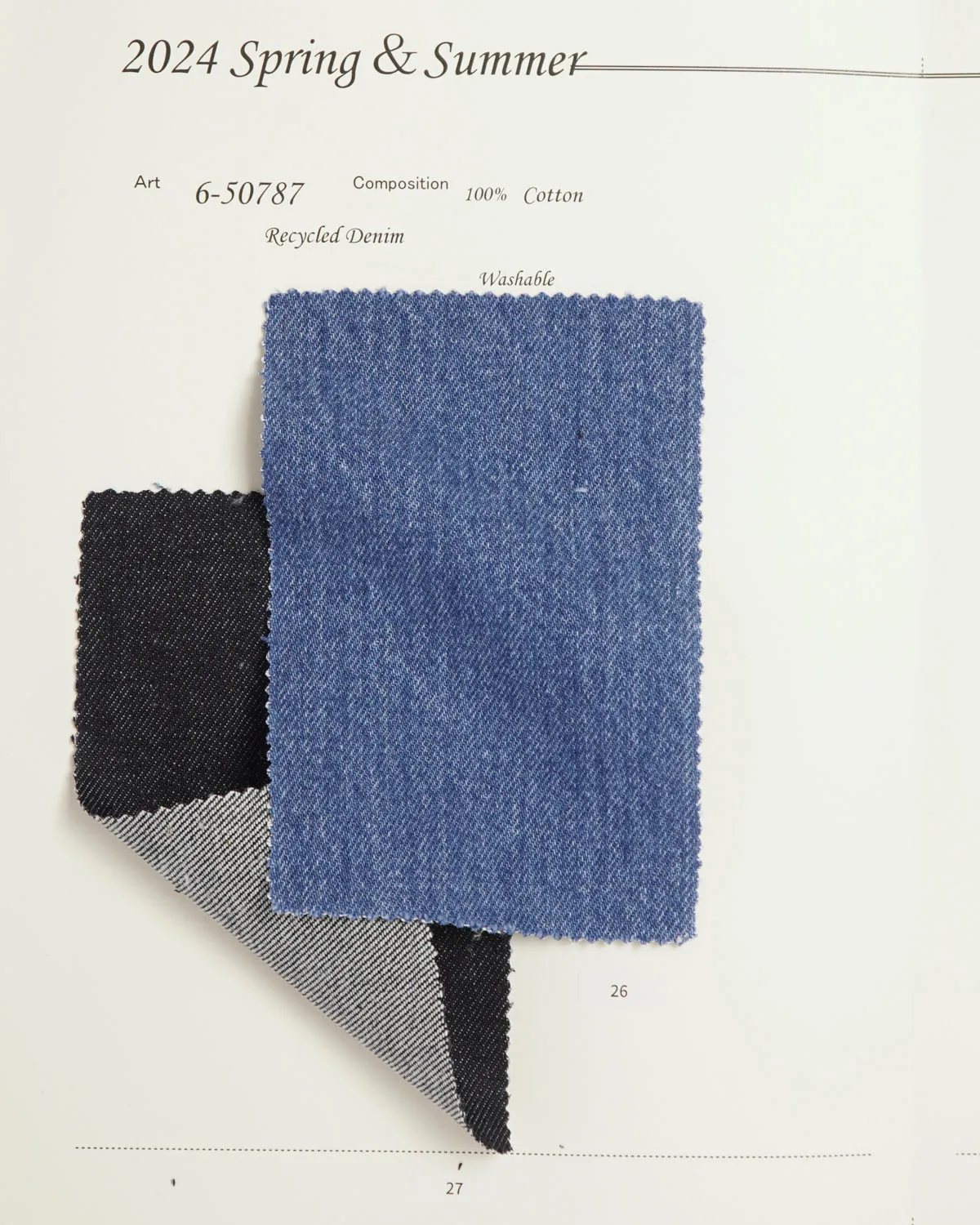 6-50787 Recycled Denim