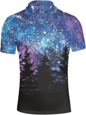 AFPANQZ Shirts for Mens Casual T-Shirts Graphic Short Sleeves Tees Button Up Casual Summer Slim Fit