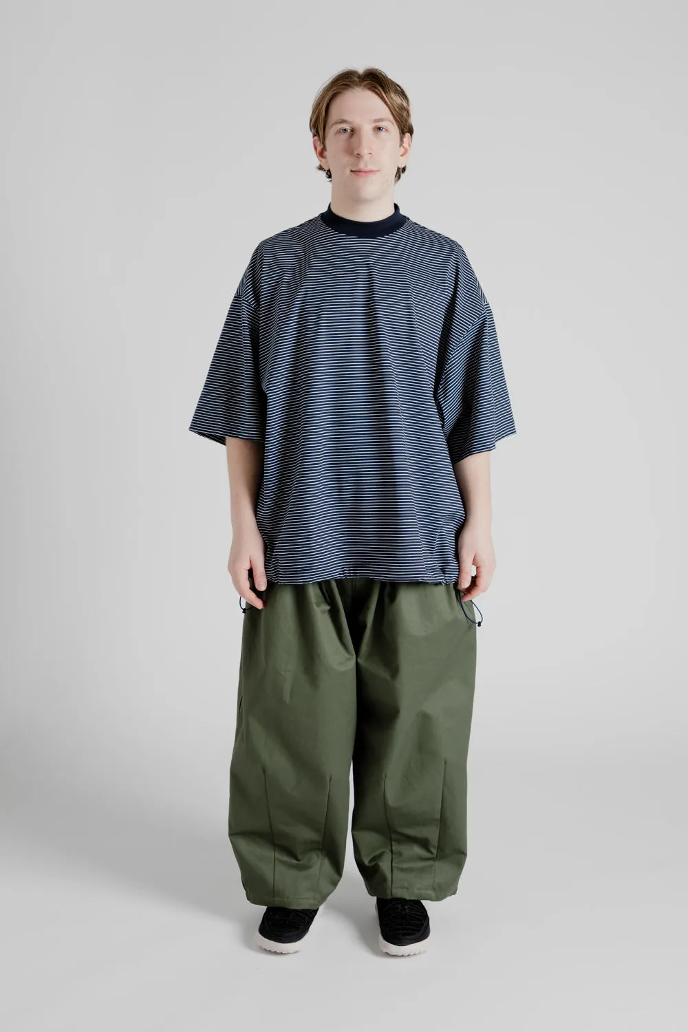 Balloon Border S/S T-Shirts - Navy