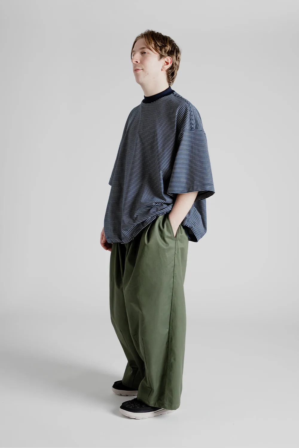 Balloon Border S/S T-Shirts - Navy