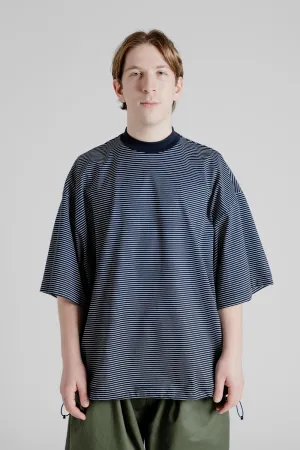 Balloon Border S/S T-Shirts - Navy