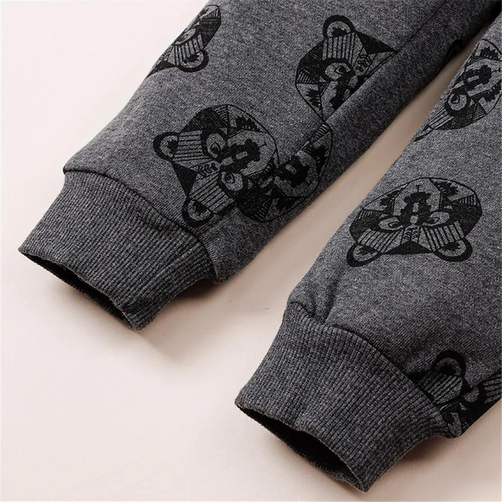 Boys Cartoon Long Sleeve Top & Pants Little Boys Wholesale Clothing
