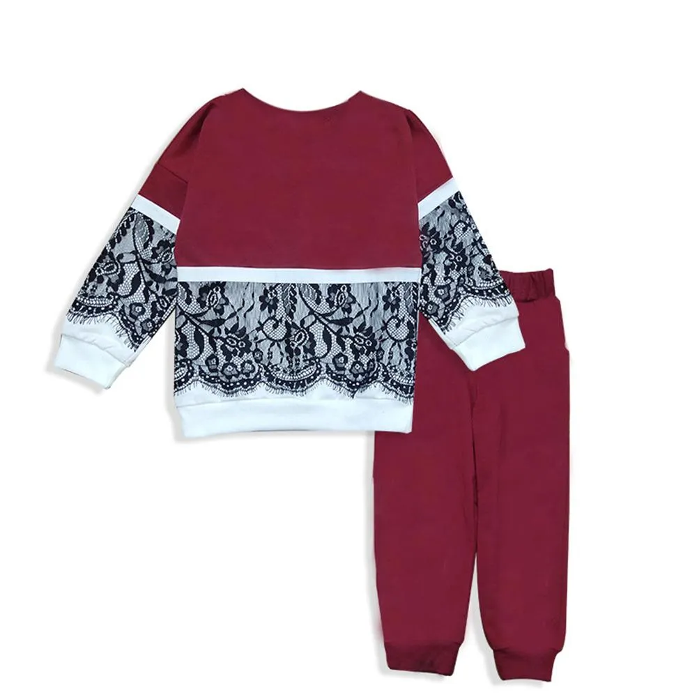 Boys Color Block Long Sleeve Top & Pants Boy Boutique Clothing Wholesale