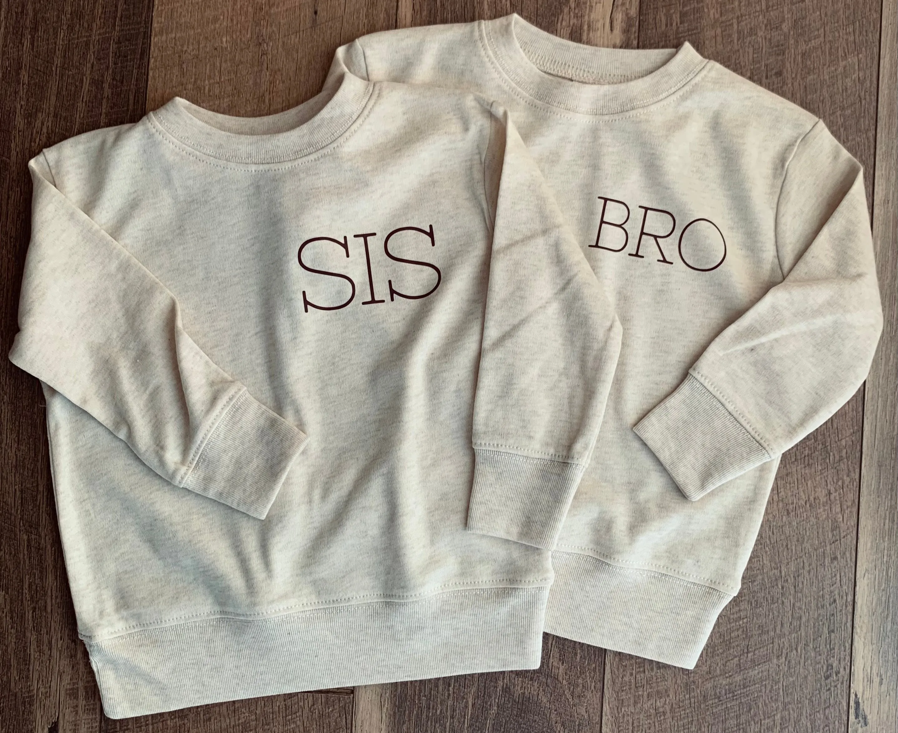 Bro/Sis Pullovers (Baby & Toddler Sizes)