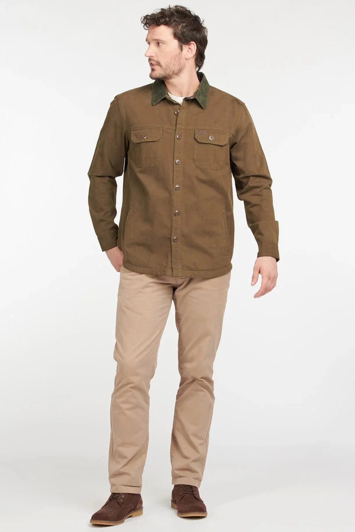 Catbell Overshirt - Dark Olive