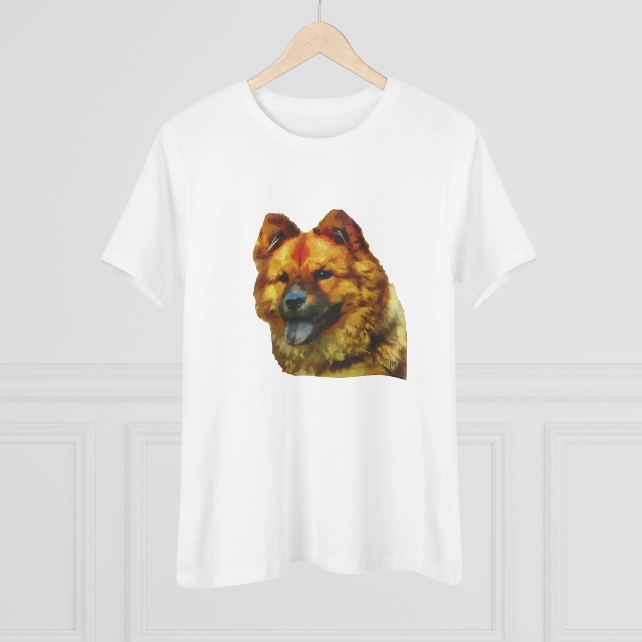 Chow Women's  Relaxed Fit Cotton Tee
