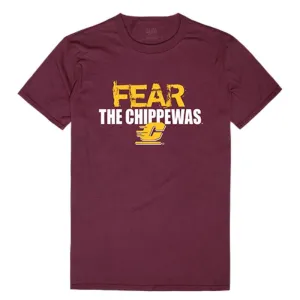 CMU Central Michigan University Chippewas NCAA Fear Tee T-Shirt
