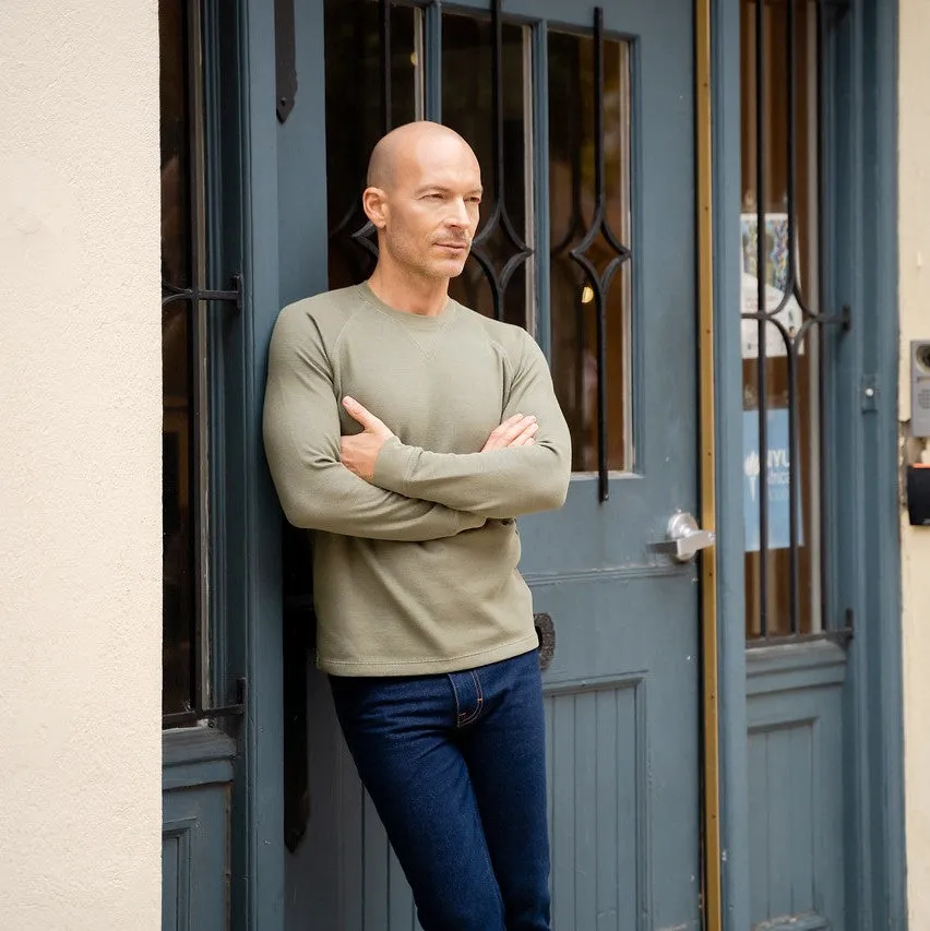 Cotton Pullovers - Olive