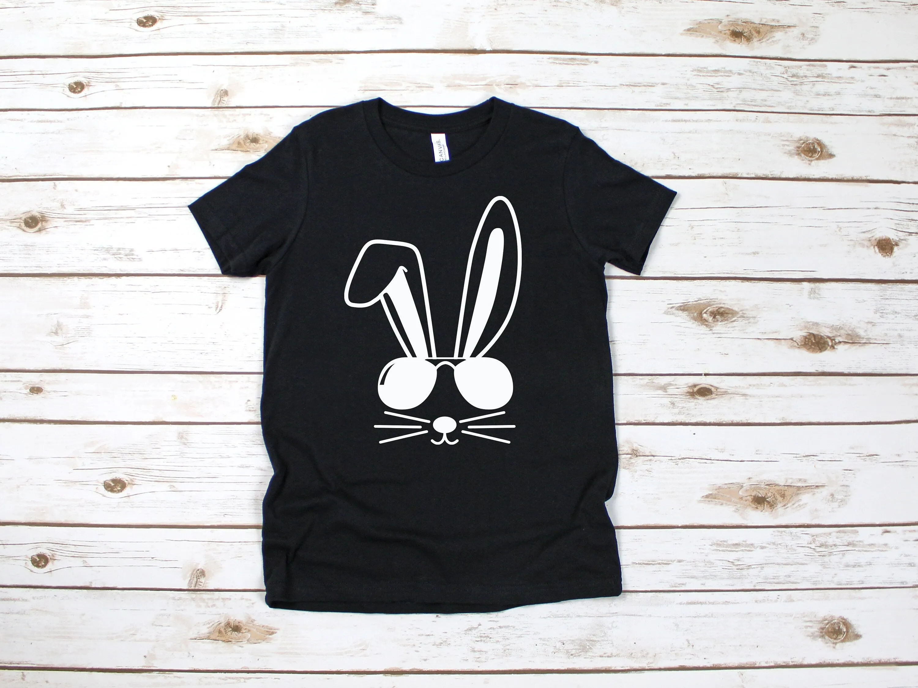 Cute Bunny Shirt - Kids Easter Shirt - Cute Rabbit Shirt - Bunny Face