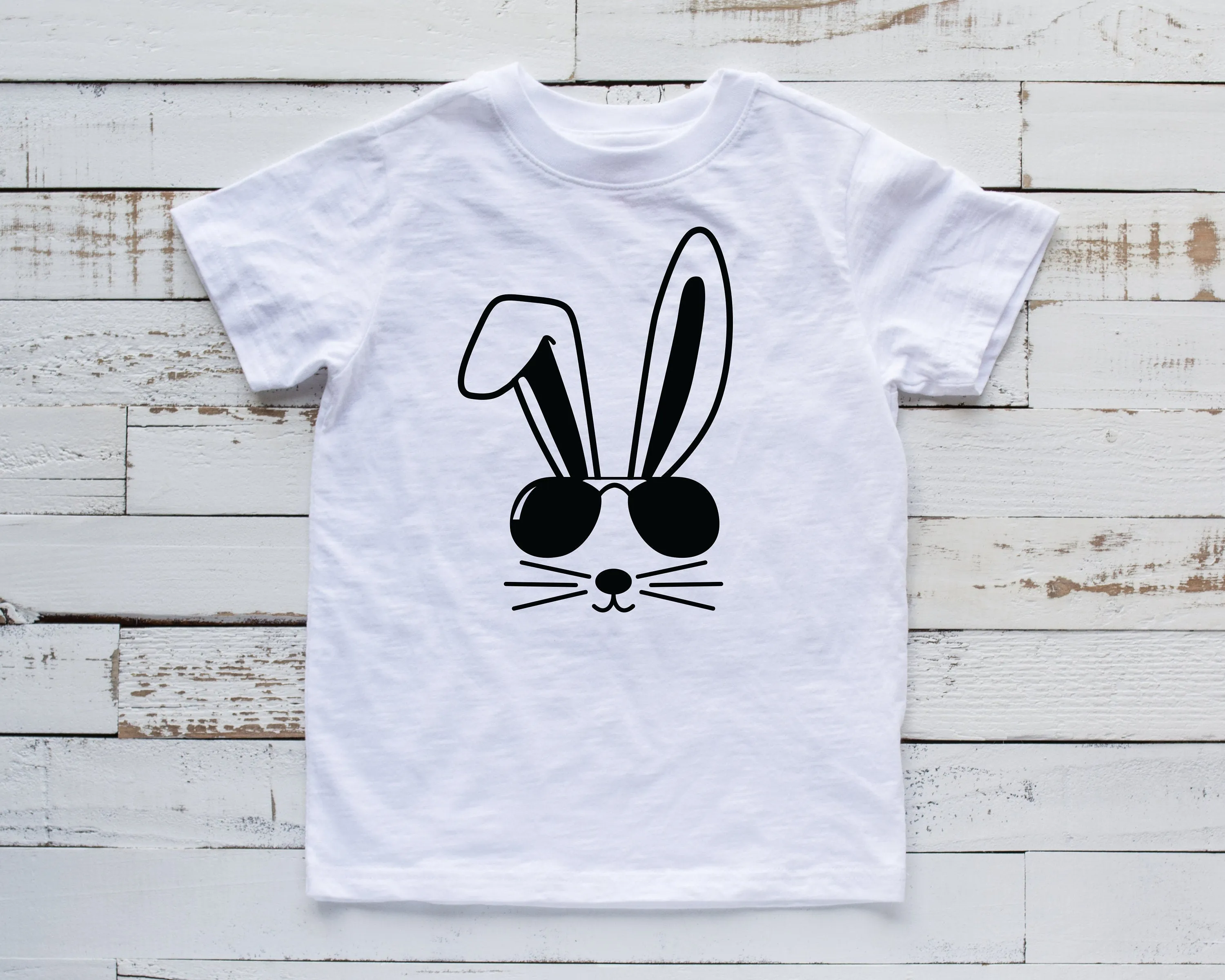 Cute Bunny Shirt - Kids Easter Shirt - Cute Rabbit Shirt - Bunny Face