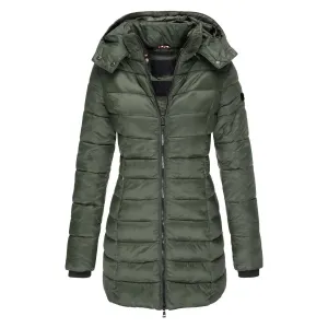 Dames Winterjas – Slim Fit Parka met Capuchon, Warm Gevoerd, Waterafstotend