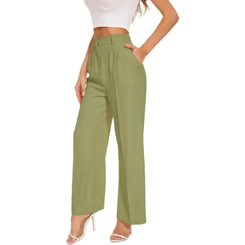 High Rise Tailored Trousers