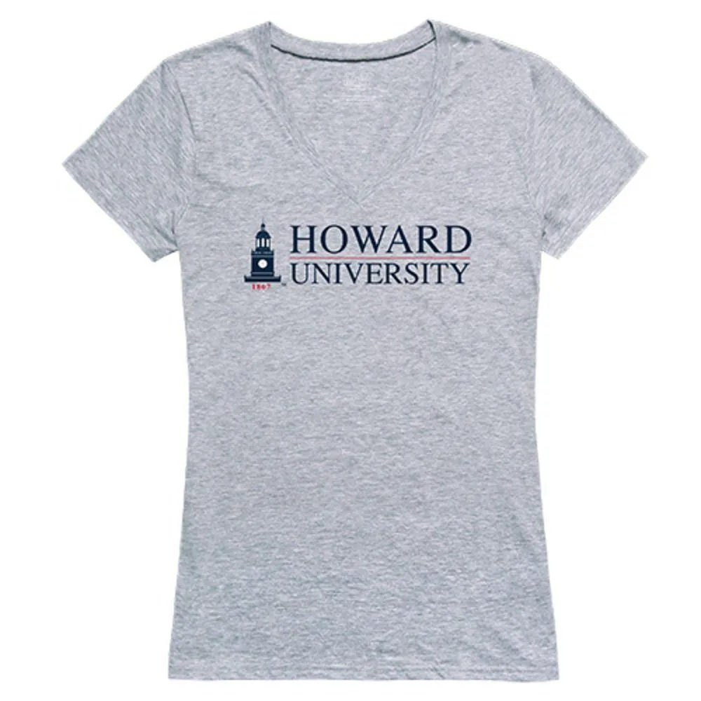 Howard University Bison NCAA Womens Seal Tee T-Shirt