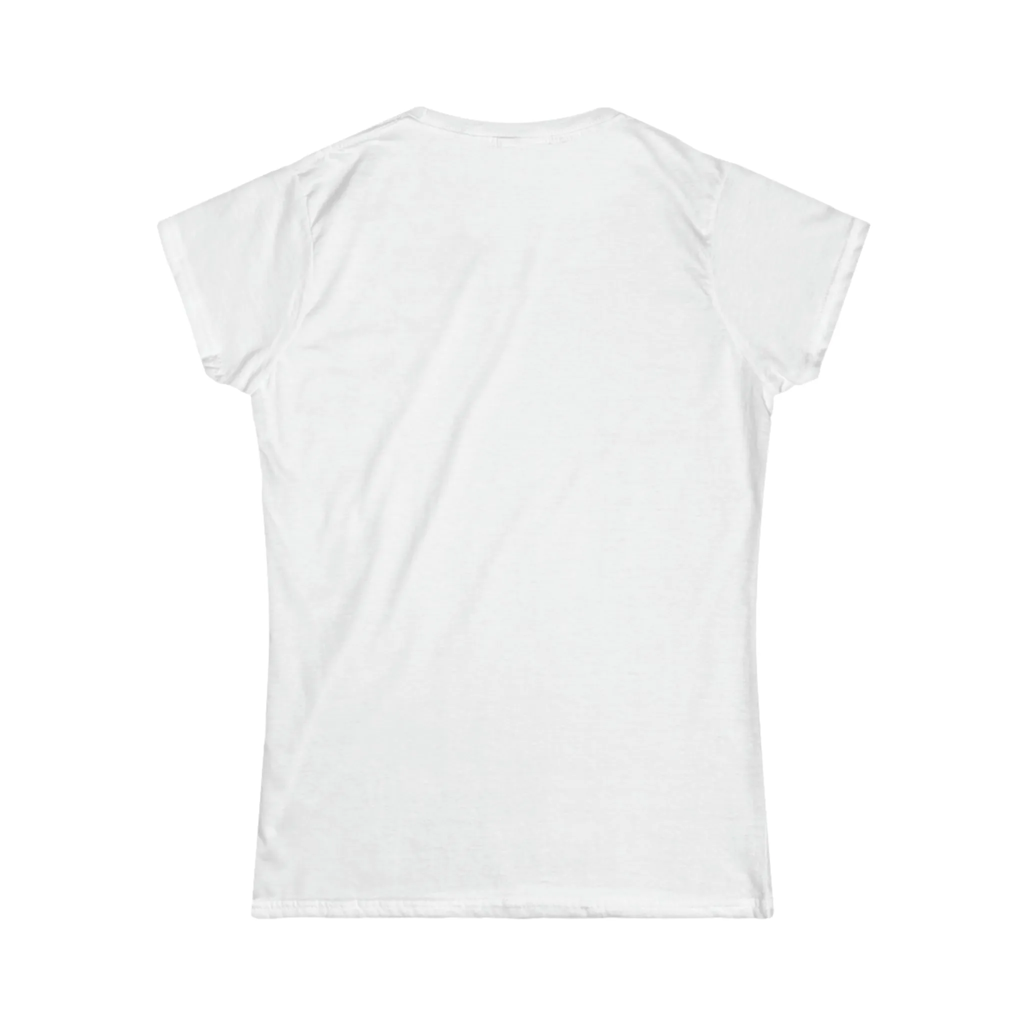 I Could Deadlift You - Women's Softstyle Tee - Plain Back - Black Logo