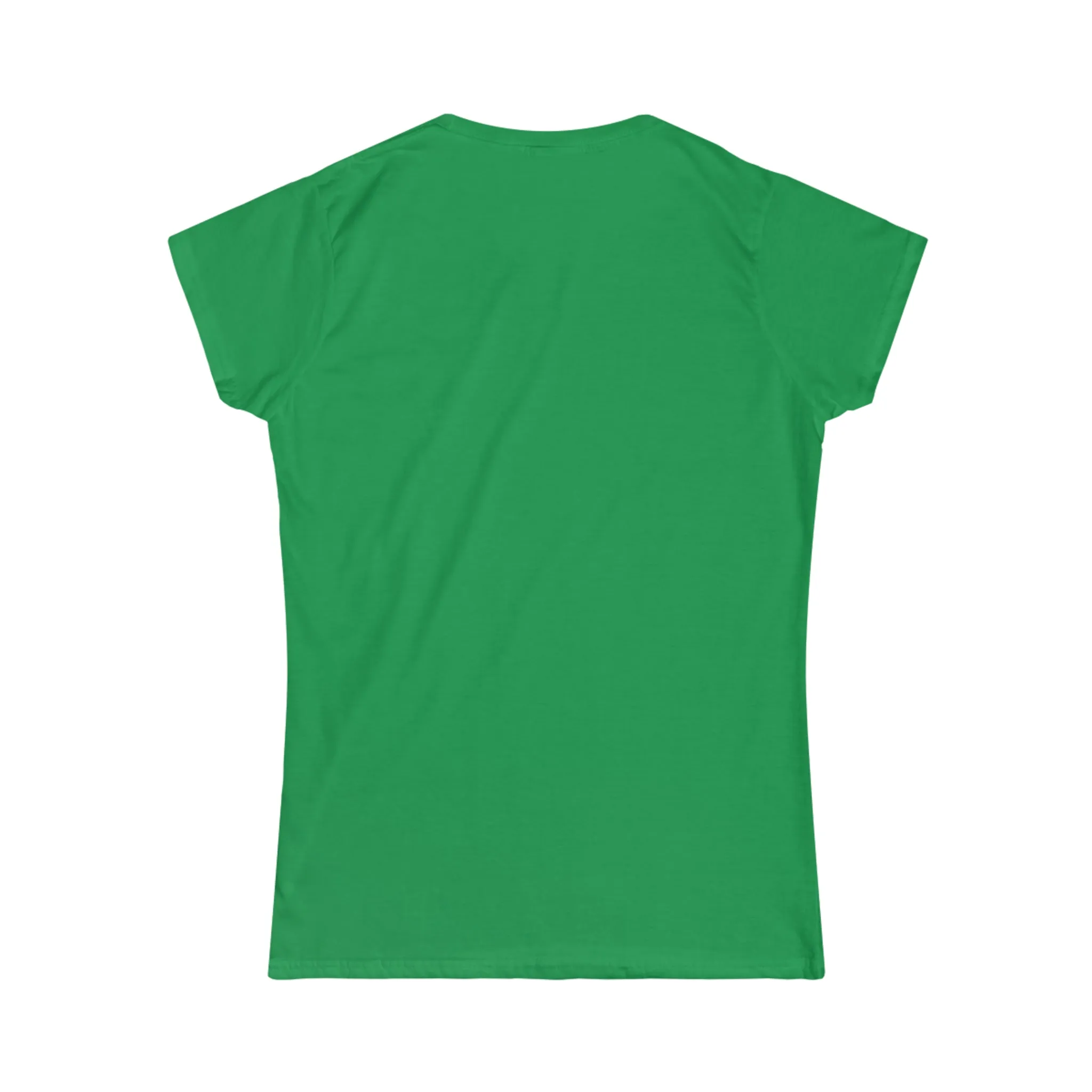 I Could Deadlift You - Women's Softstyle Tee - Plain Back - Black Logo
