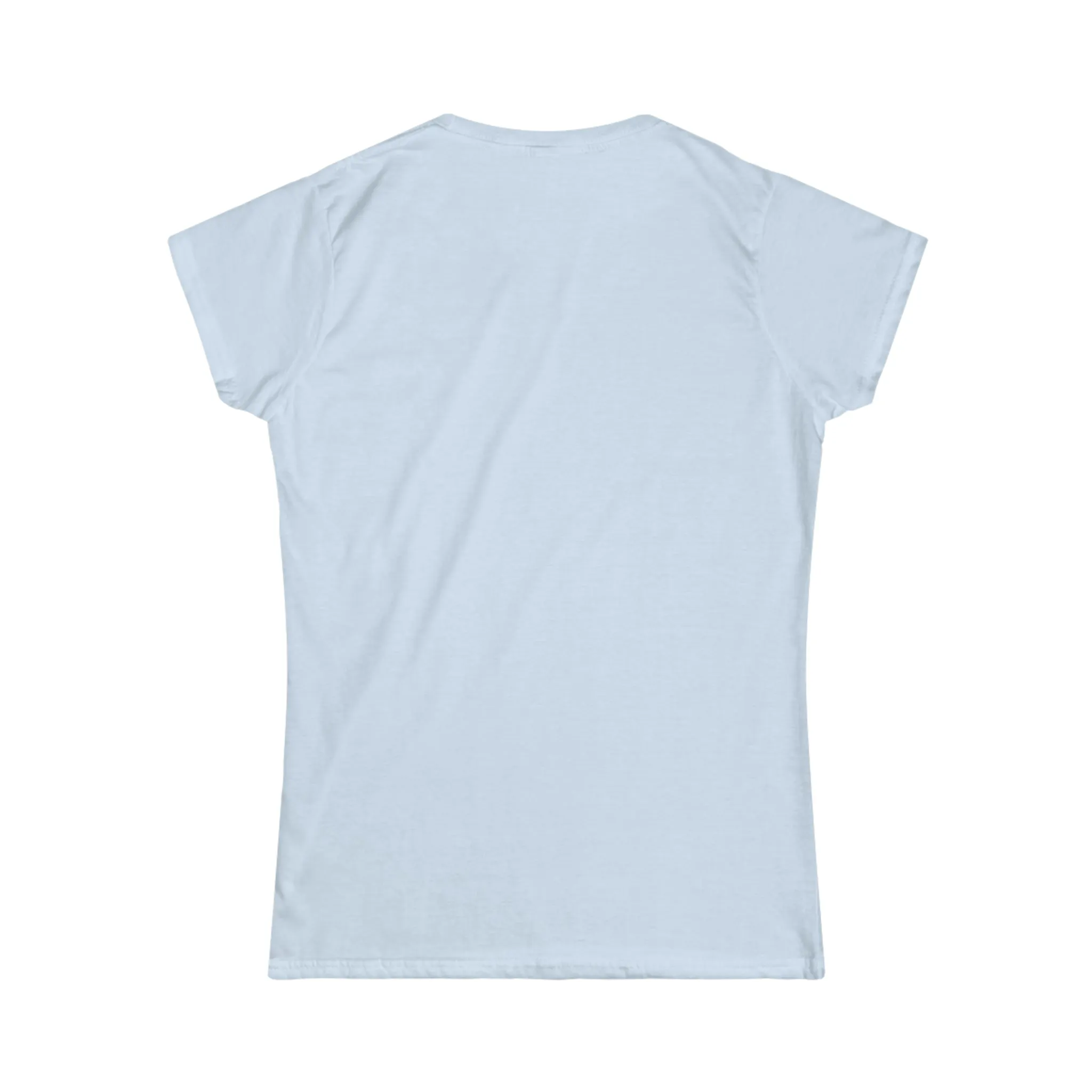 I Could Deadlift You - Women's Softstyle Tee - Plain Back - Black Logo