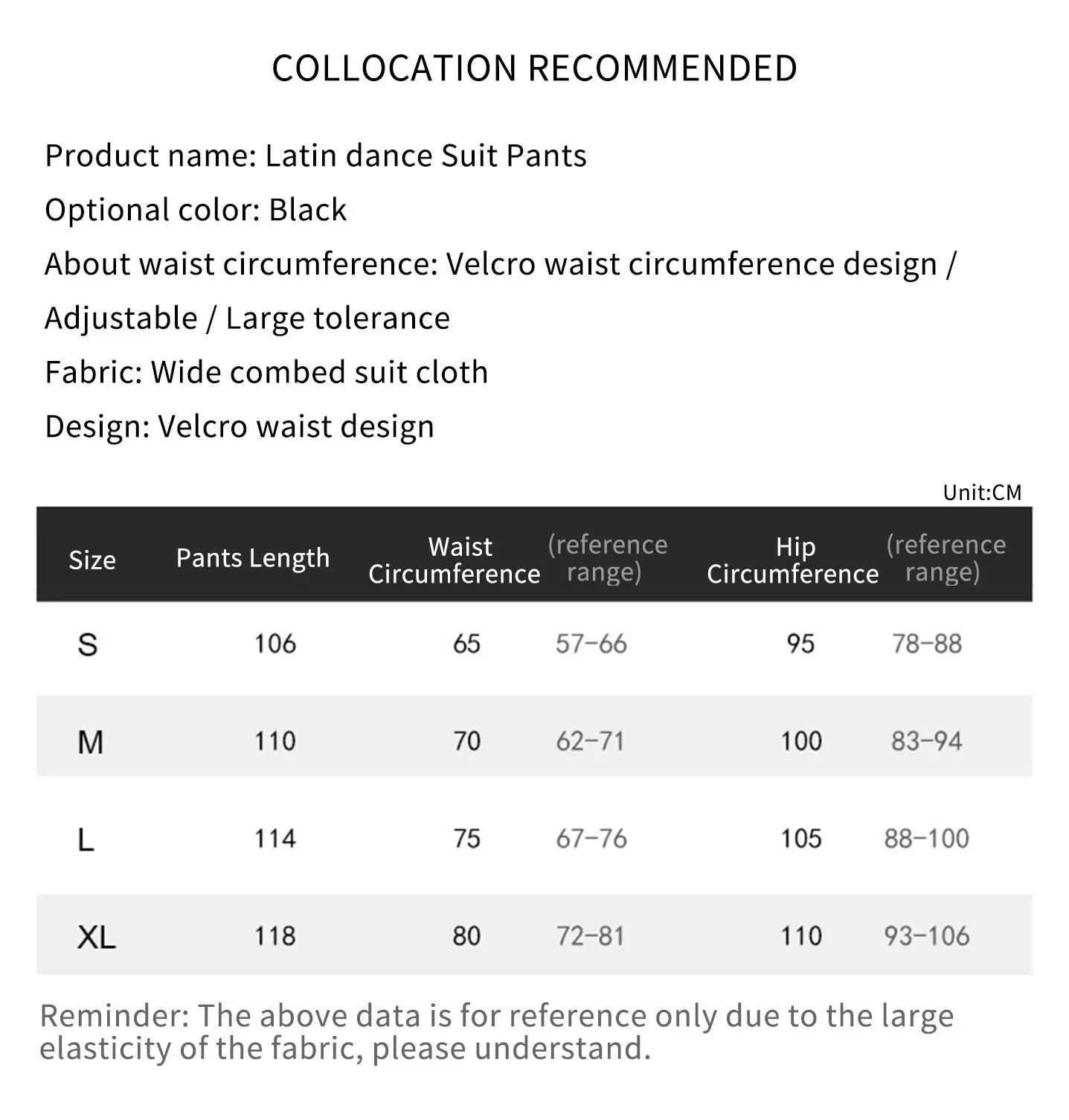 Latin Dance Pants Practice Bottoms Autumn/Winter Loose Trousers