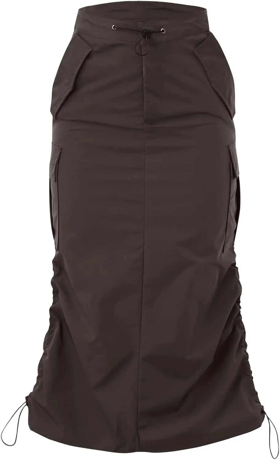 Long Skirt for Women Cargo Midi Elegant Pencil Skirt Beach Maxi Sexy Midi Skirts with Pocket Pencil Skirt for
