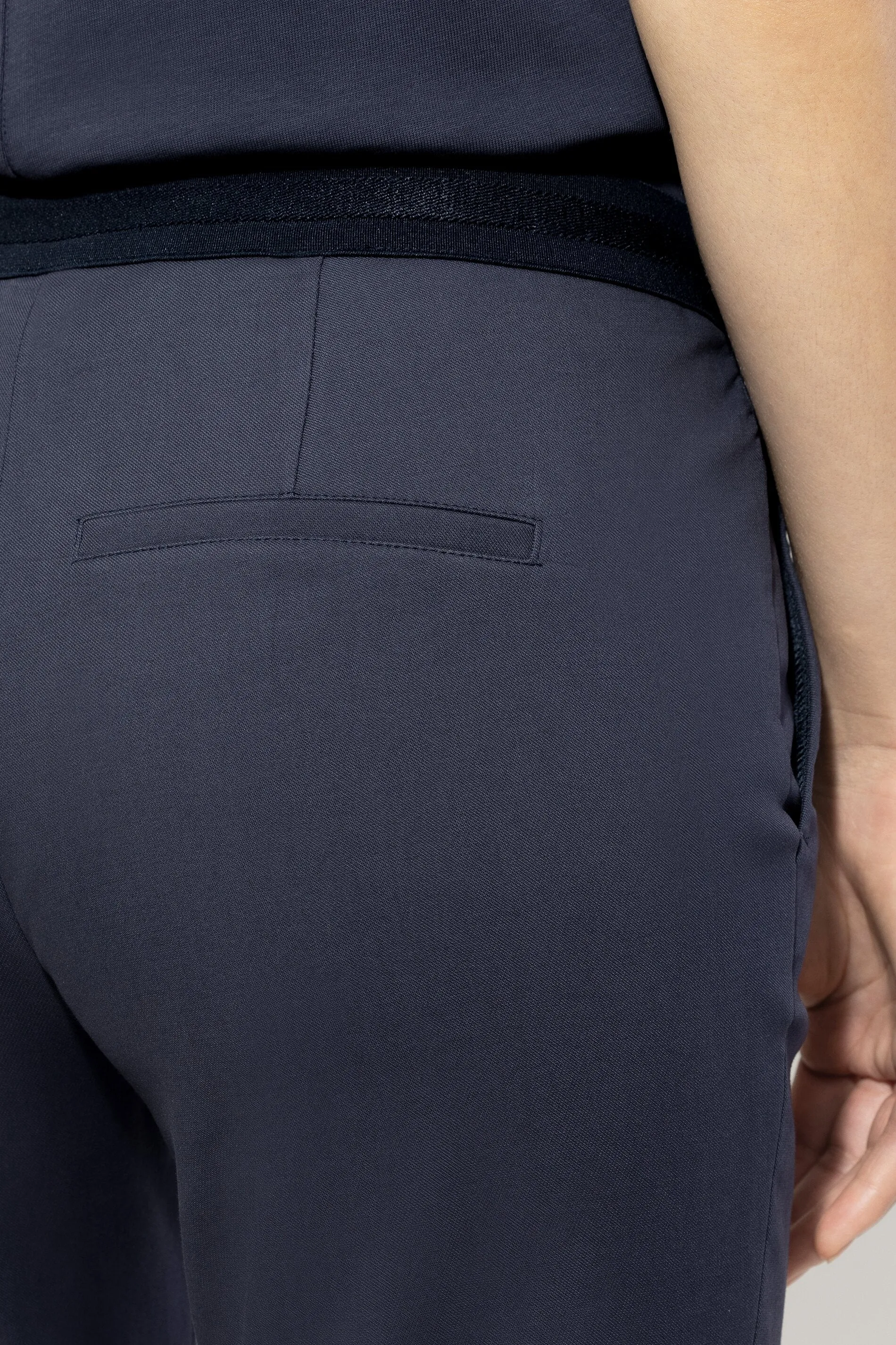 LUISA CERANO Navy Stretch Pant