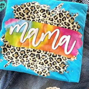 Mama Leopard Retro- Mother's Day T-shirts