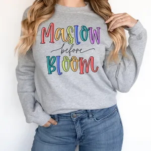 Maslow Before Bloom Pullover
