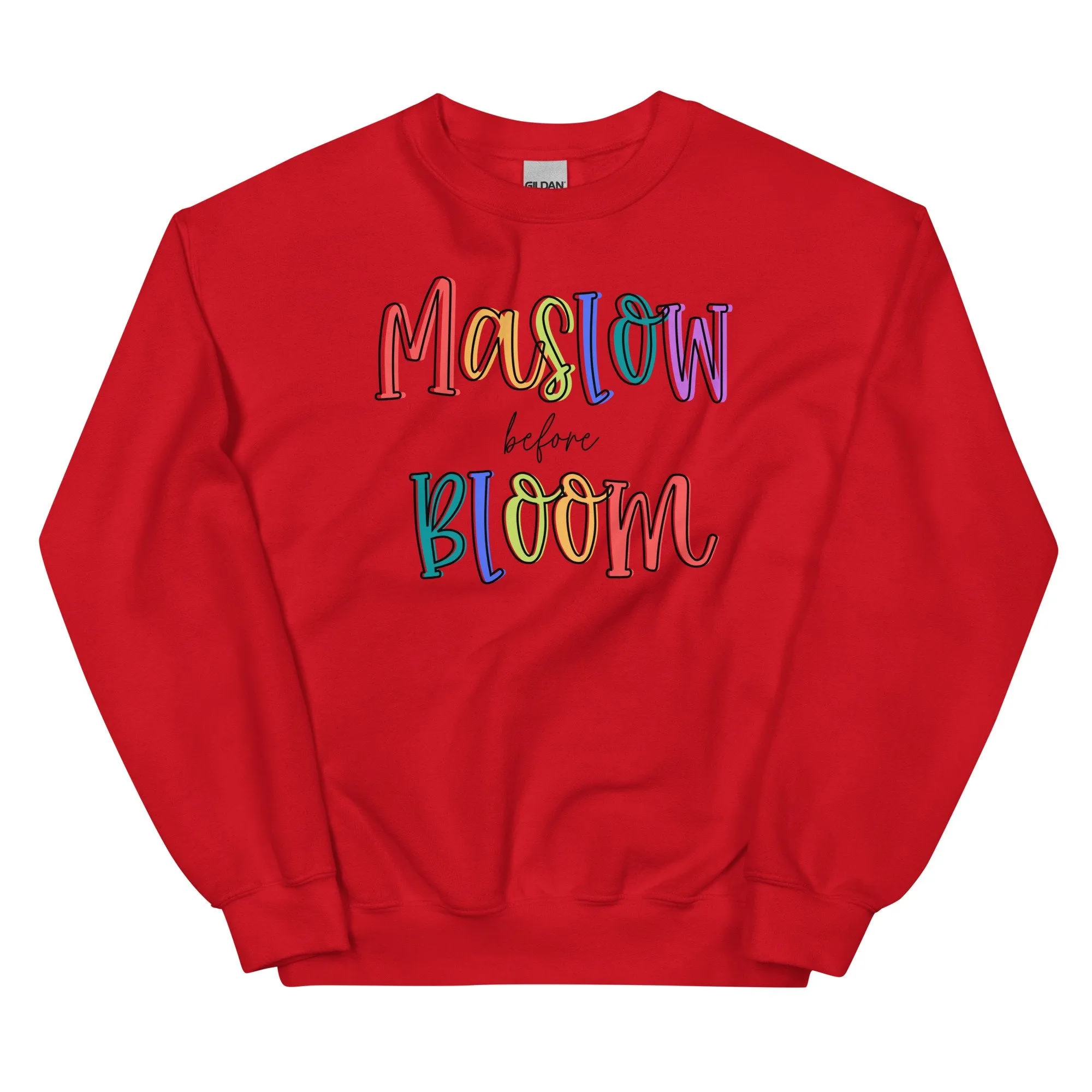 Maslow Before Bloom Pullover