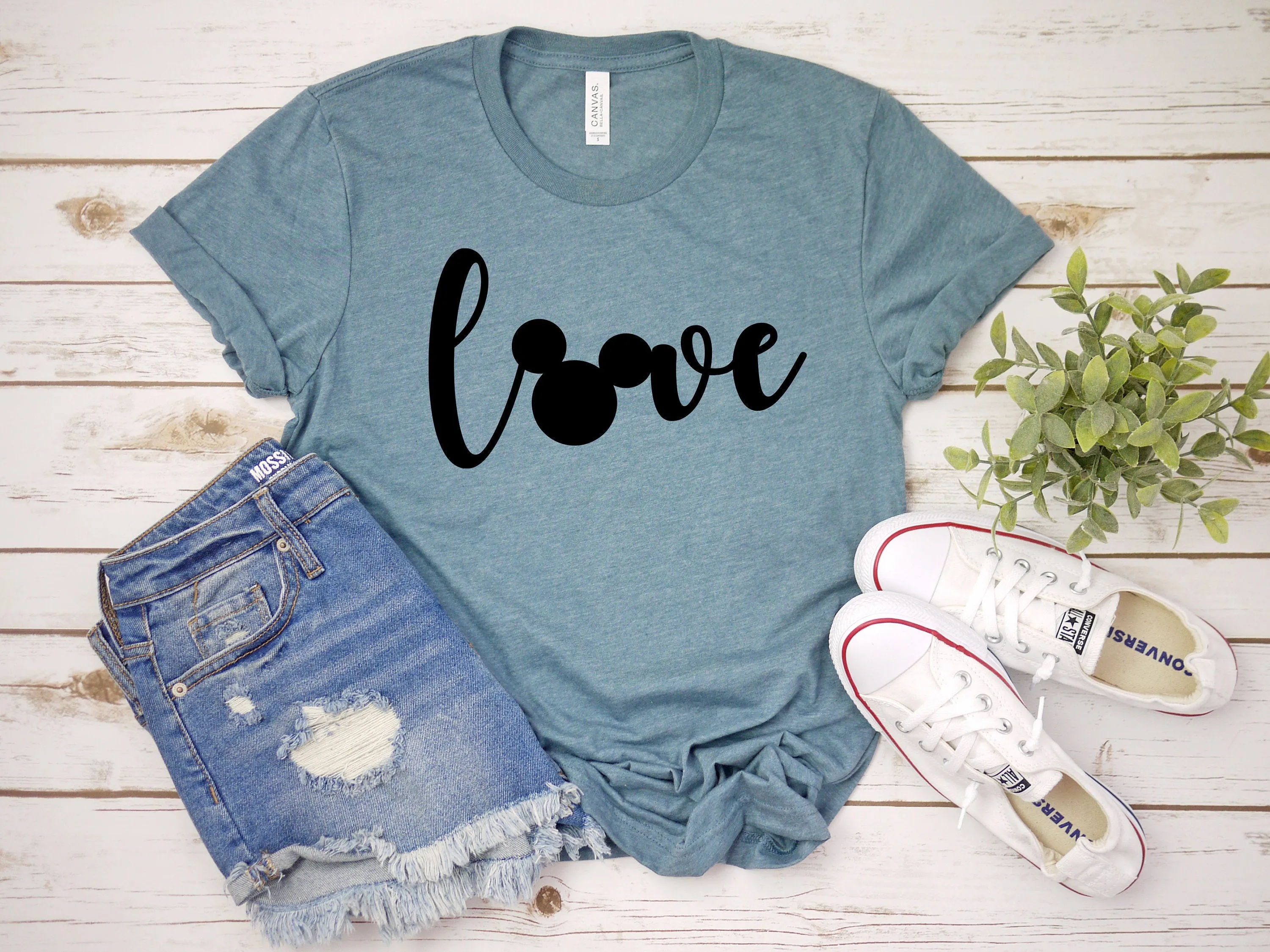 Mickey Mouse Love t shirt - Disney Trip Matching Shirts - Mickey Adult T Shirt