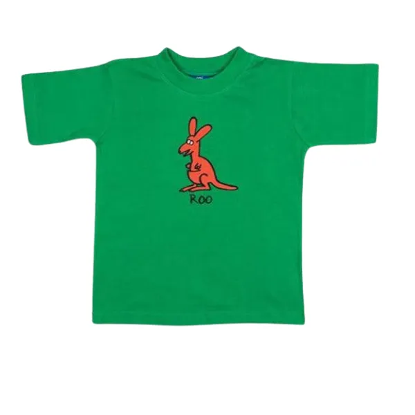 Ozi Varmints Cotton Aqua T-Shirt - Roo