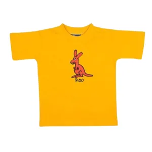 Ozi Varmints Cotton Aqua T-Shirt - Roo