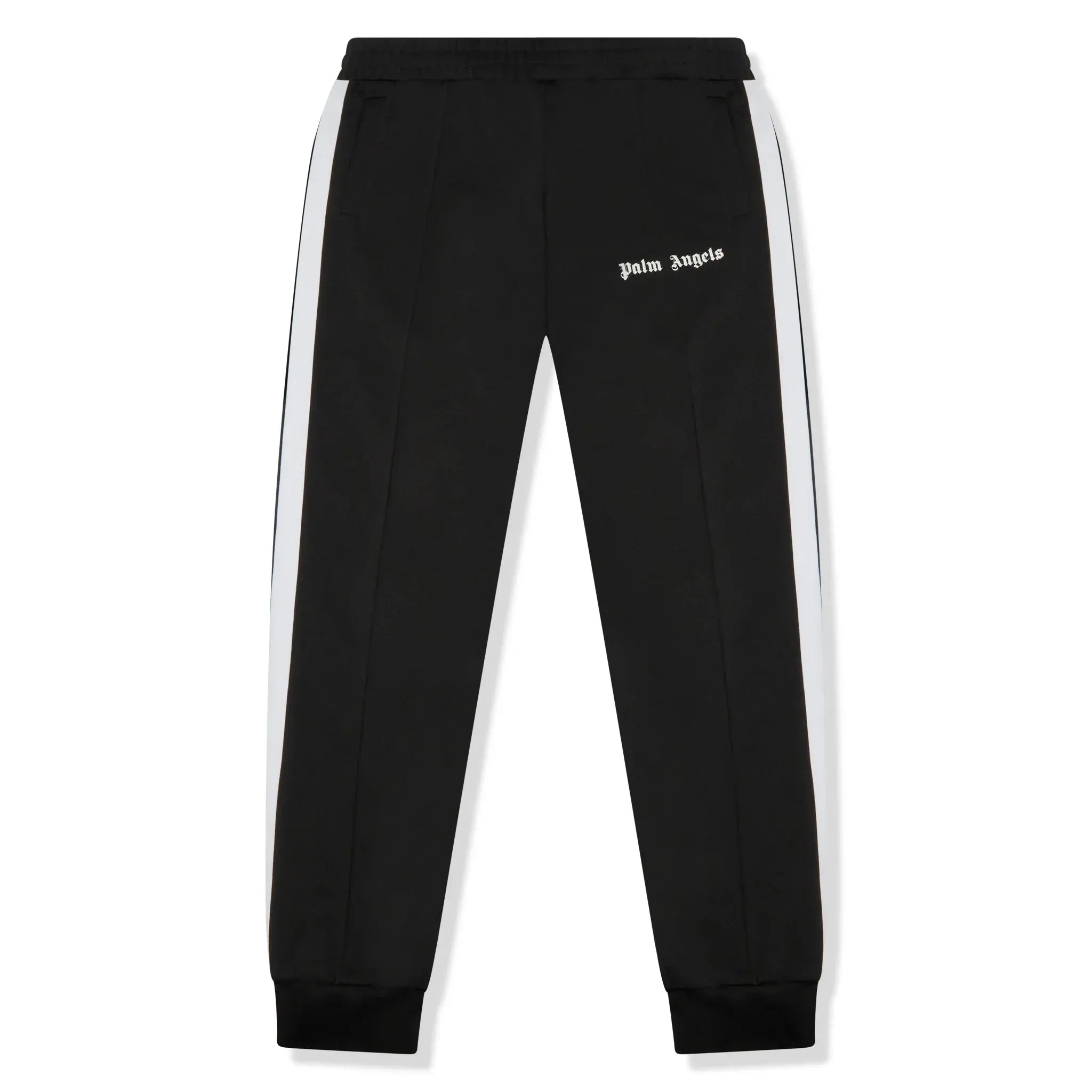 Palm Angels Classic Black Cuffed Track Pants