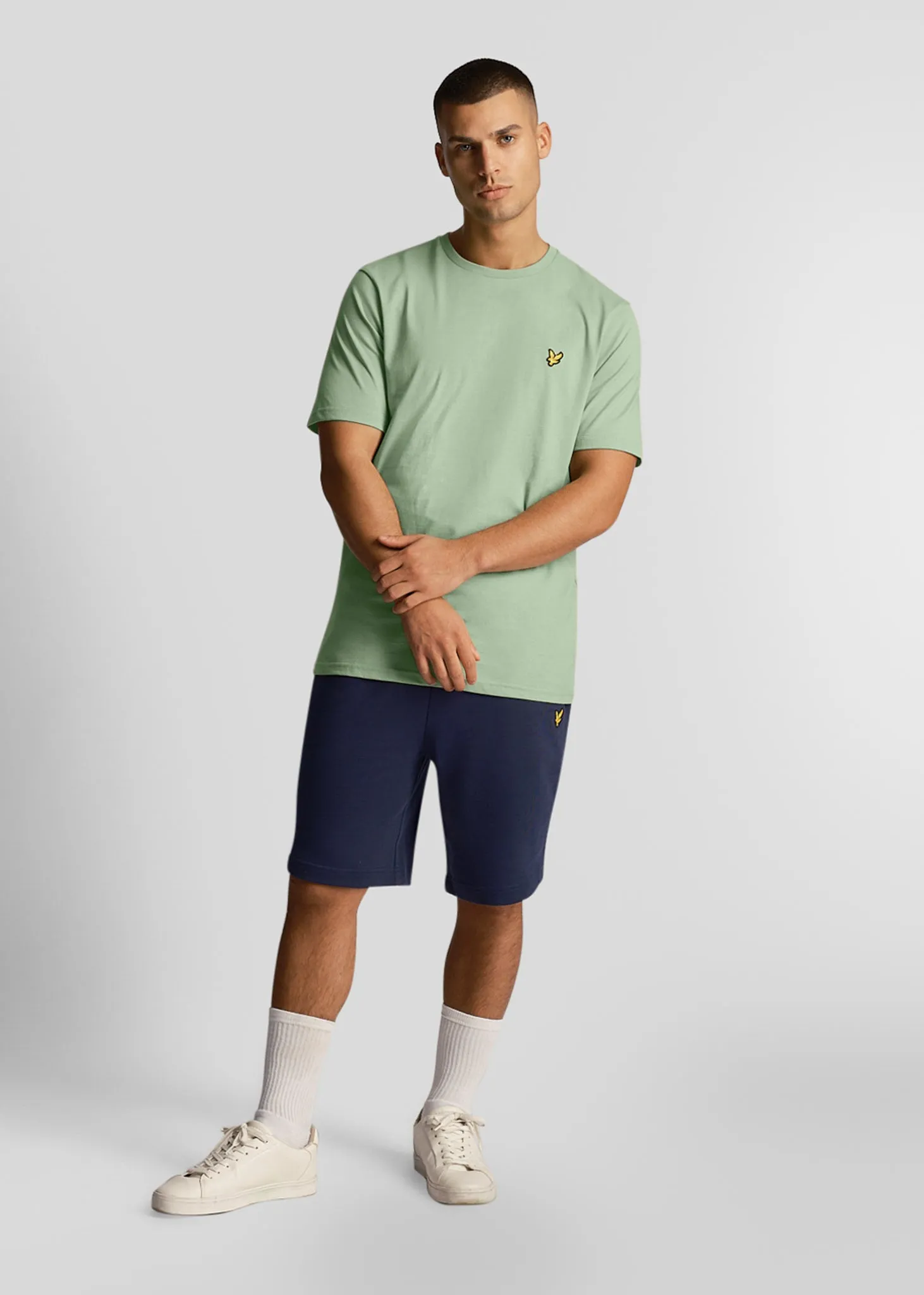 Plain t-shirt - glencoe green