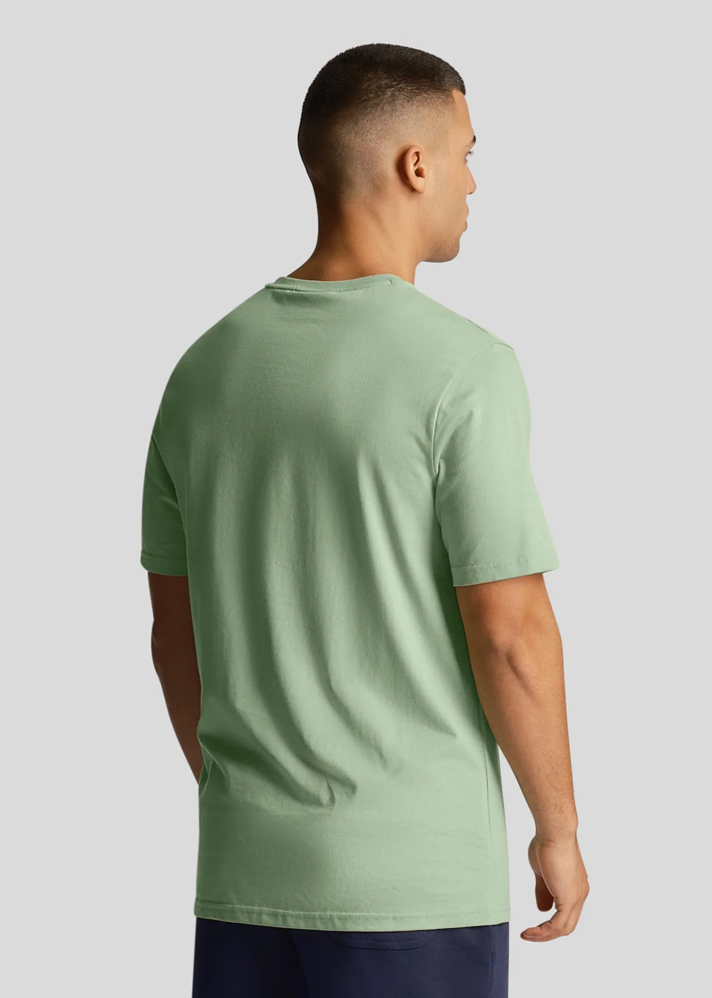 Plain t-shirt - glencoe green