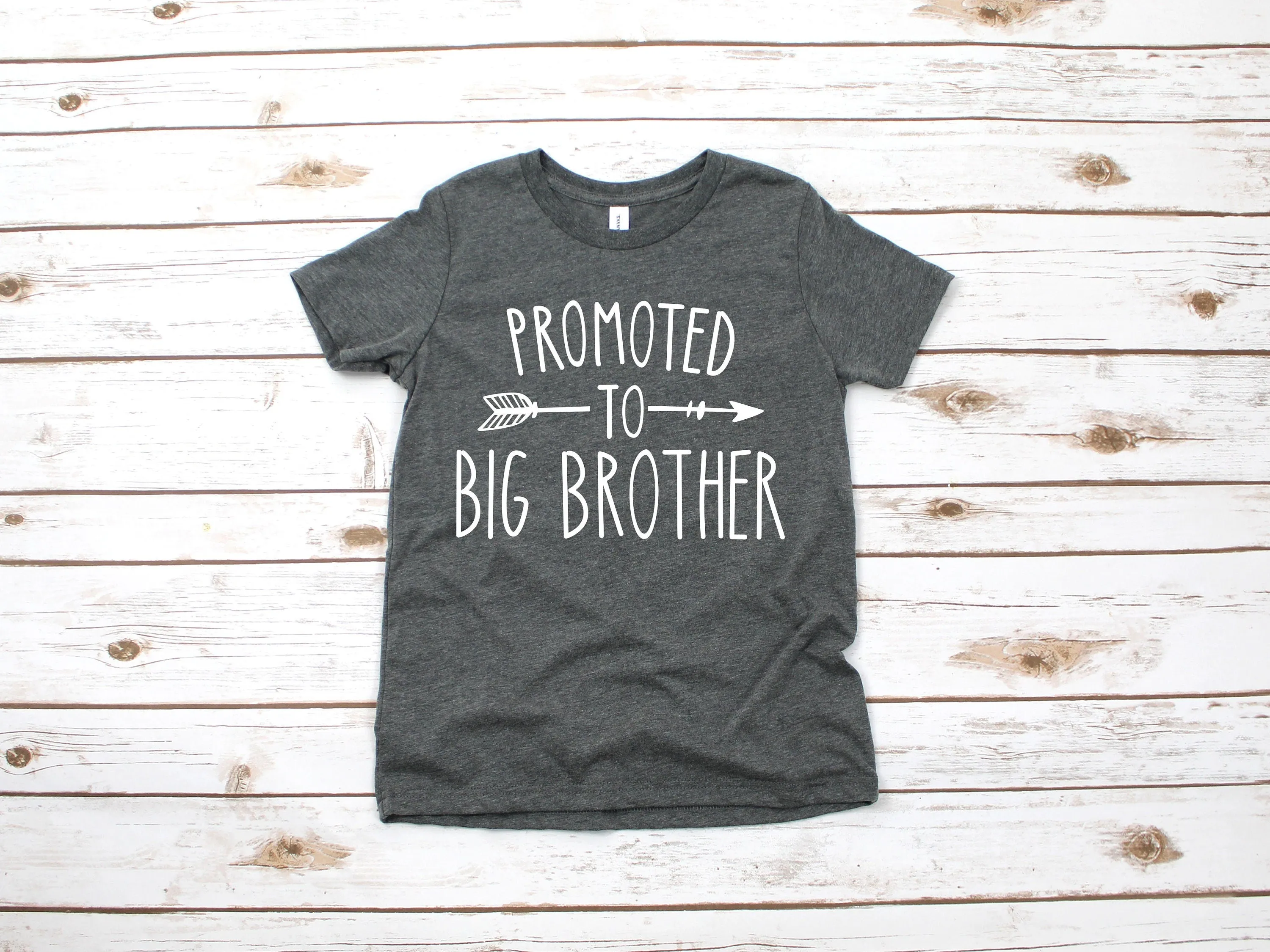 Promoted to Big Brother T Shirt - Big Brother T shrit - Baby Announcement Shirt - Family Announcement