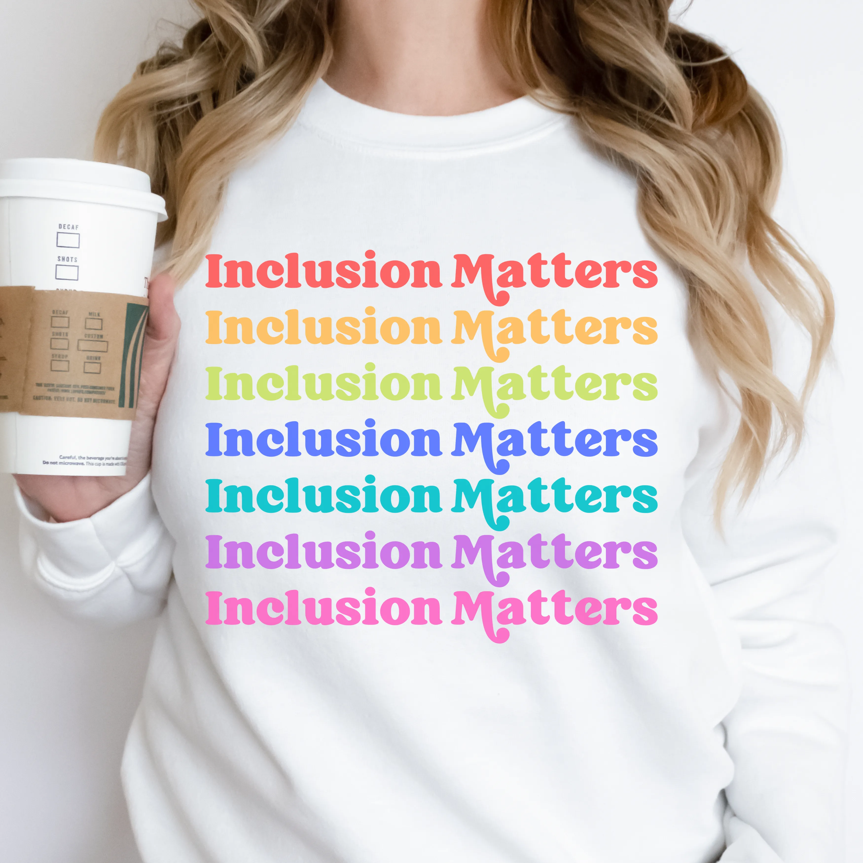 Rainbow Inclusion Matters Pullover