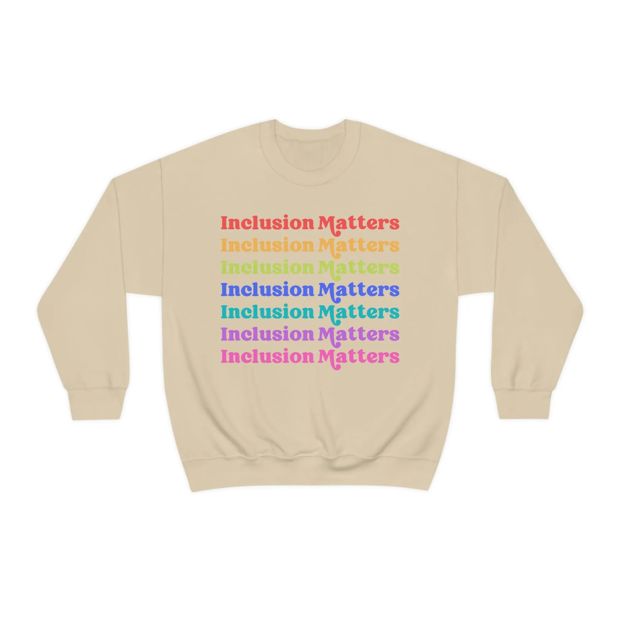 Rainbow Inclusion Matters Pullover