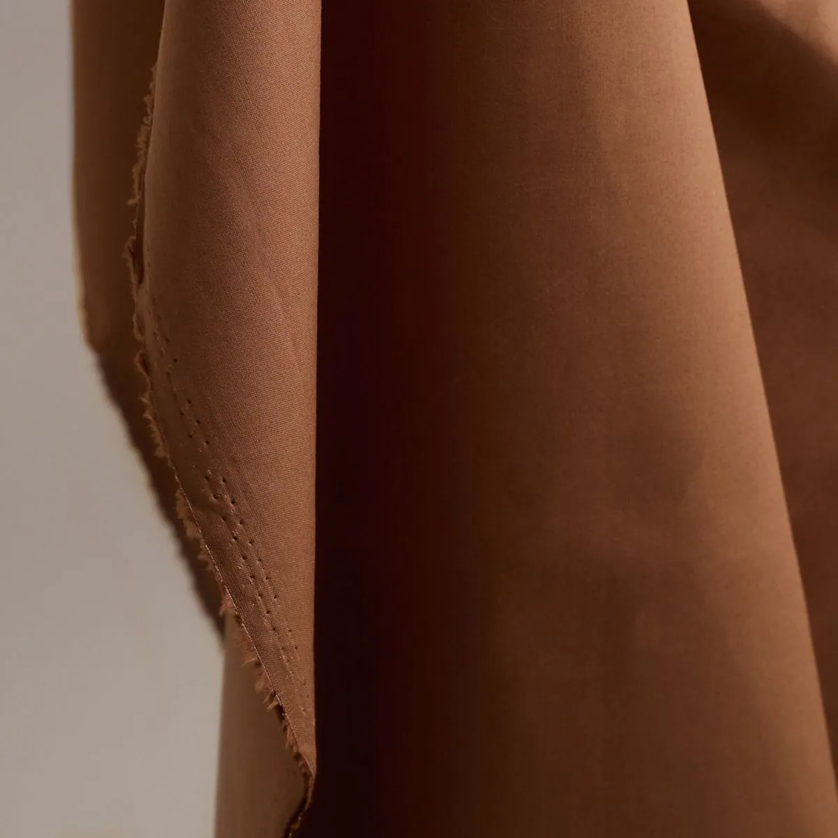 REMNANT 2 Metres - Atelier Brunette - Pecan Pie Water-Repellent Gabardine Fabric