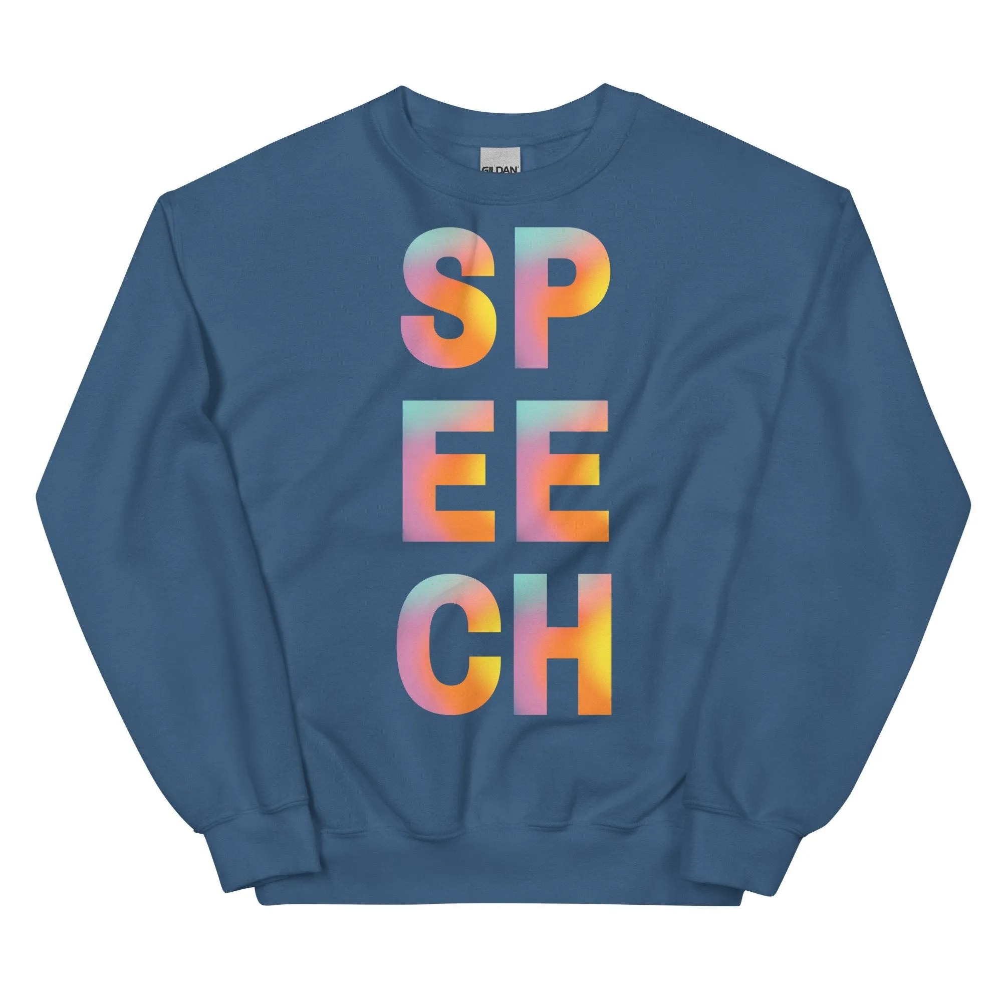 Speech Watercolor Glow Pullover
