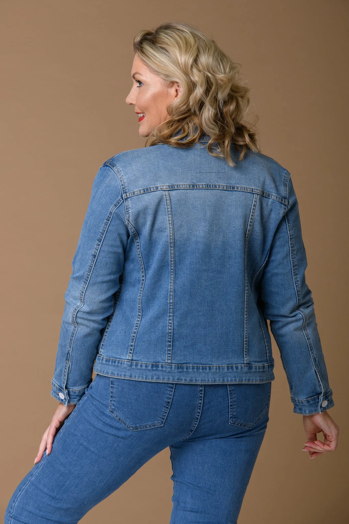 Spring Denim Jacket - Light Blue