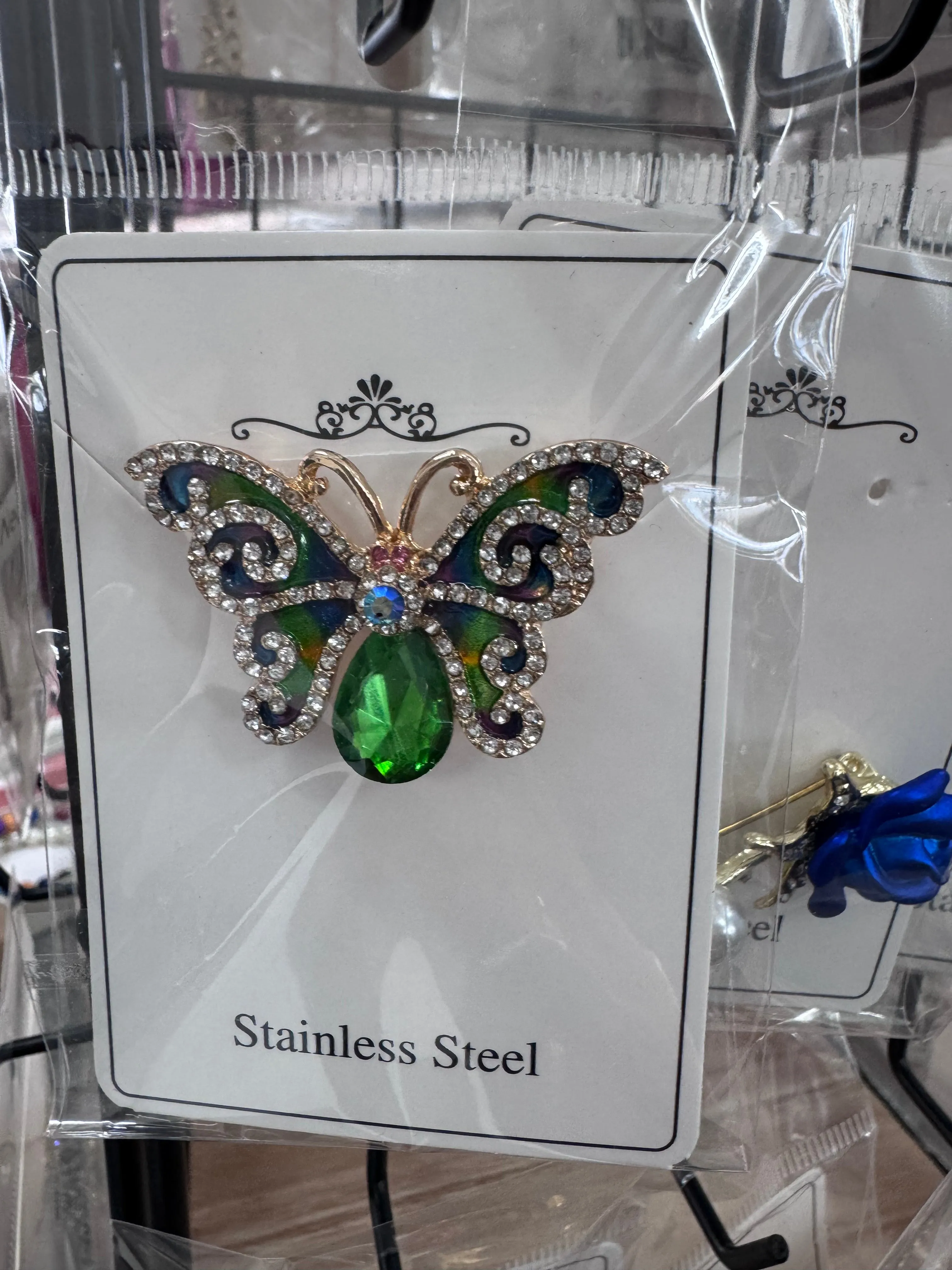 Stainless Steel Brooch Clothing Pin