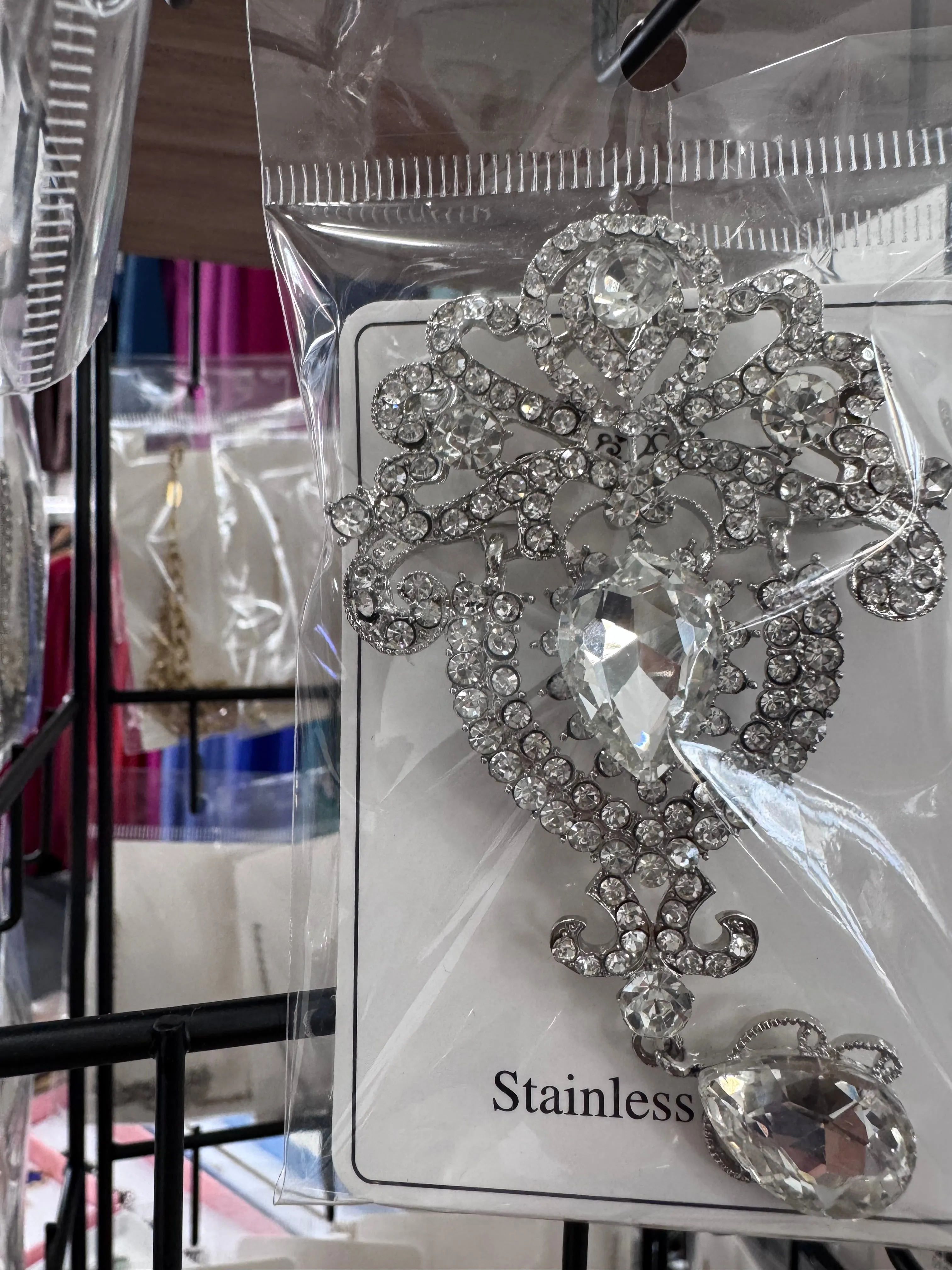 Stainless Steel Brooch Clothing Pin