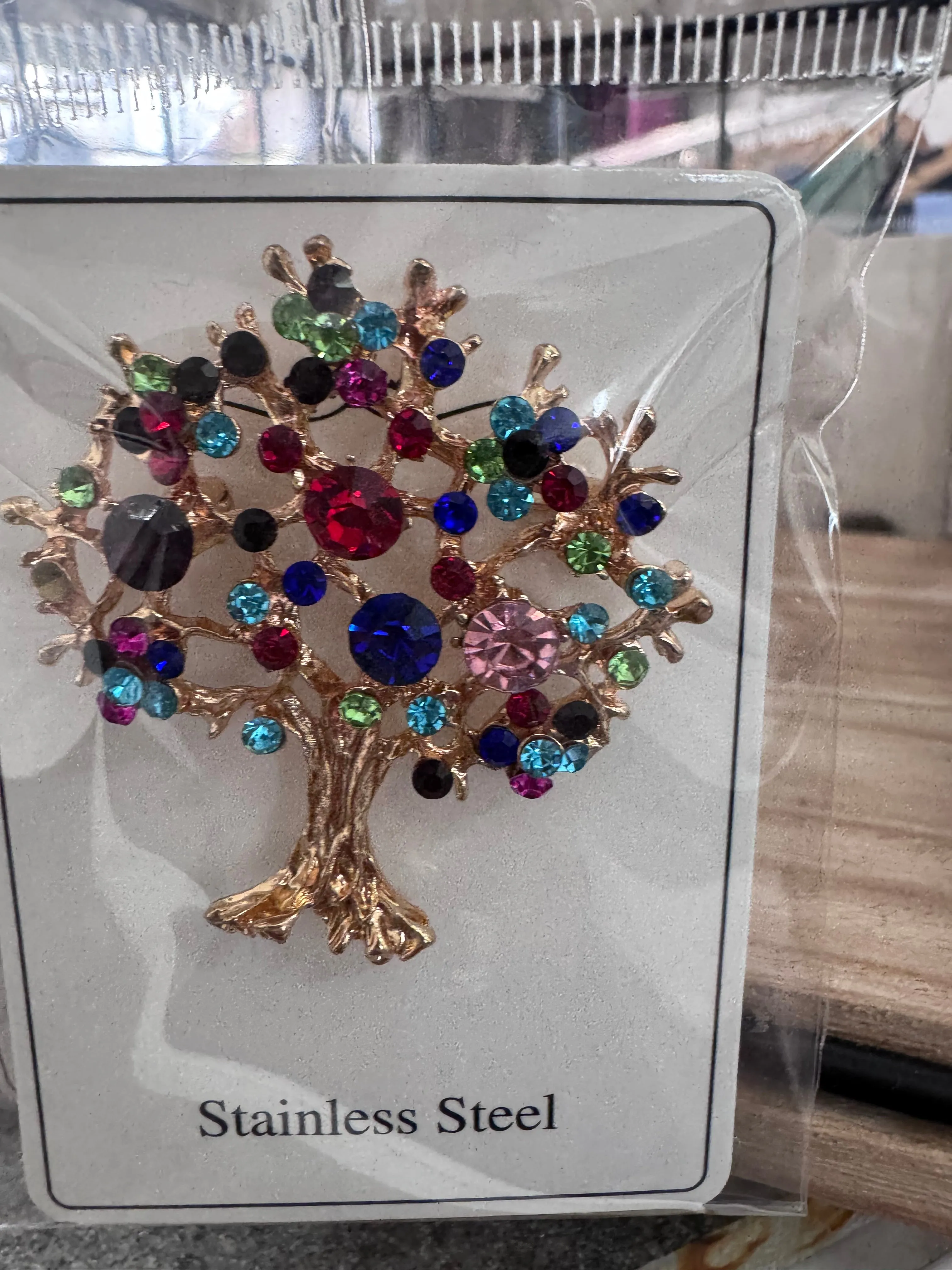 Stainless Steel Brooch Clothing Pin