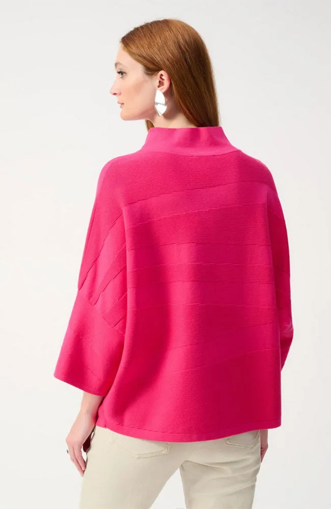 Sweater Knit Mockneck Boxy Top
