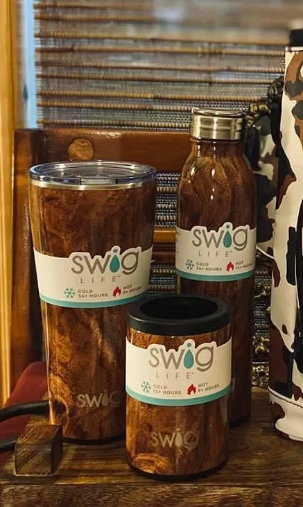 SwigLife Black Walnut Collection  Water Bottle