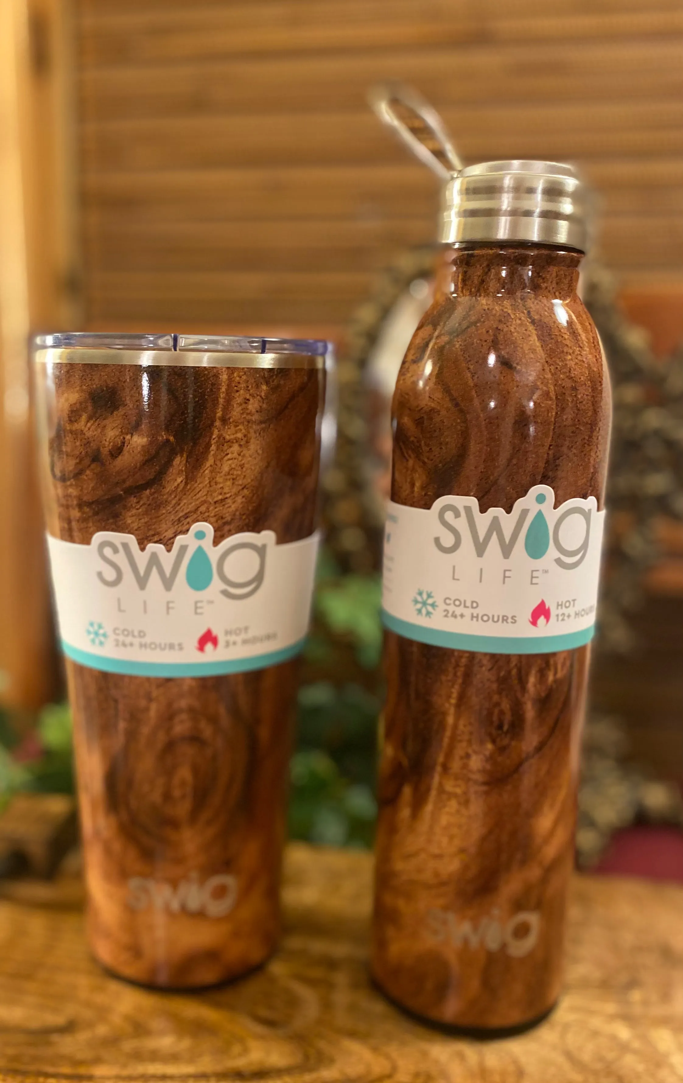 SwigLife Black Walnut Collection  Water Bottle