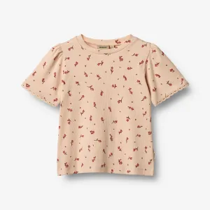 T-Shirt S/S Iris - rose water flowers