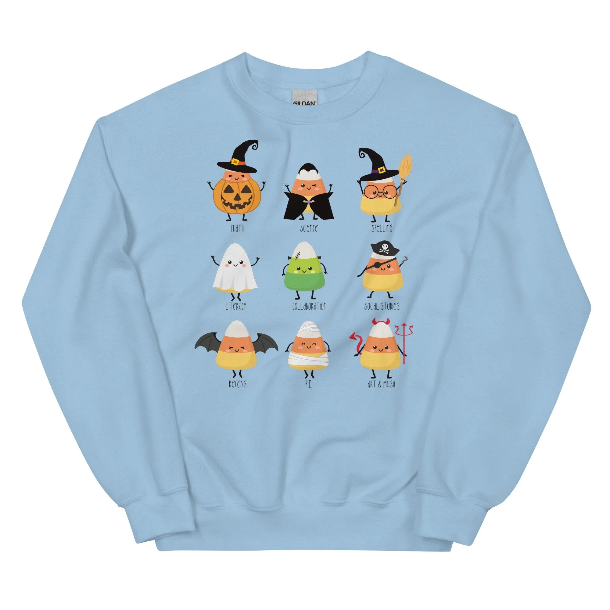 Teacher Candy Corn Scope of Practice Pullover