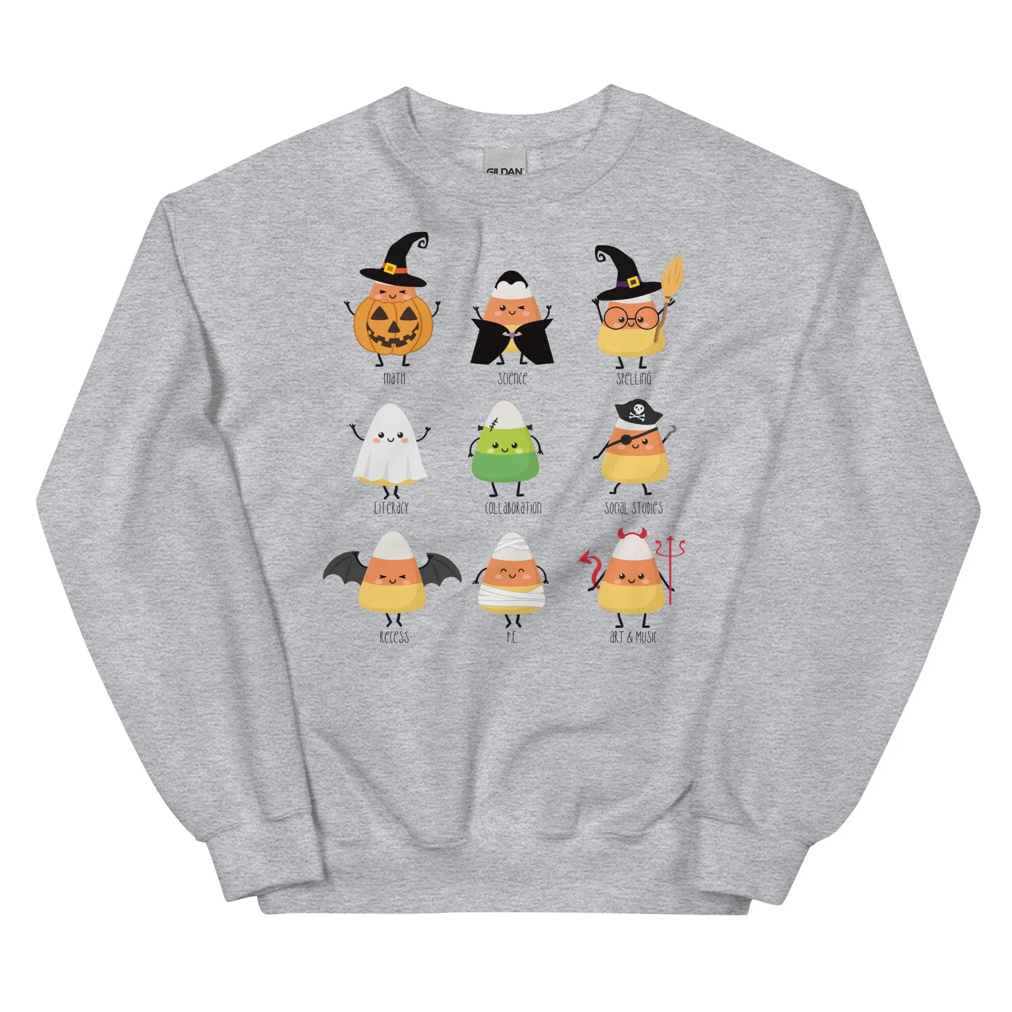 Teacher Candy Corn Scope of Practice Pullover