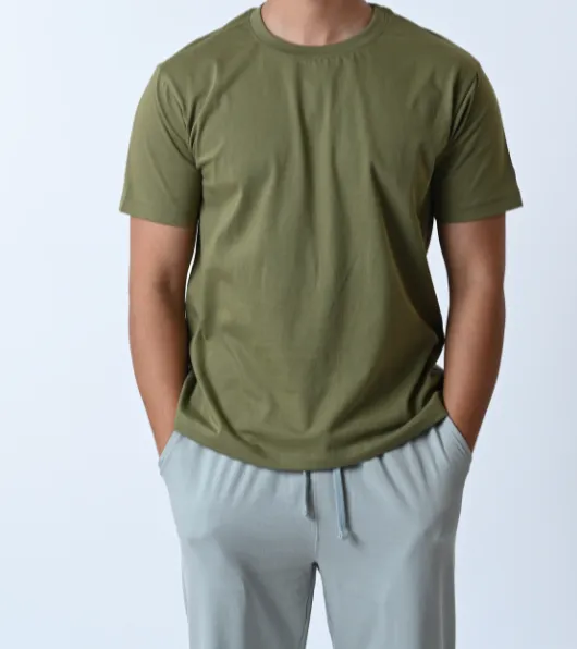 Tulum Crew Neck T-shirt (Navy Blue)