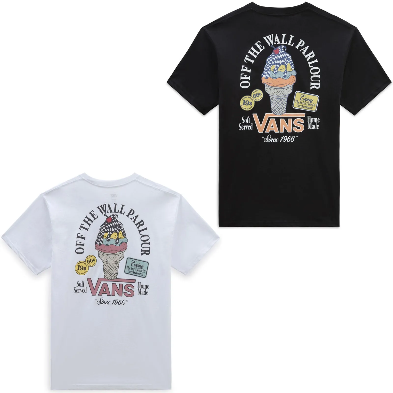 Vans Mens Checkerboard Taste Crew Neck T-Shirt